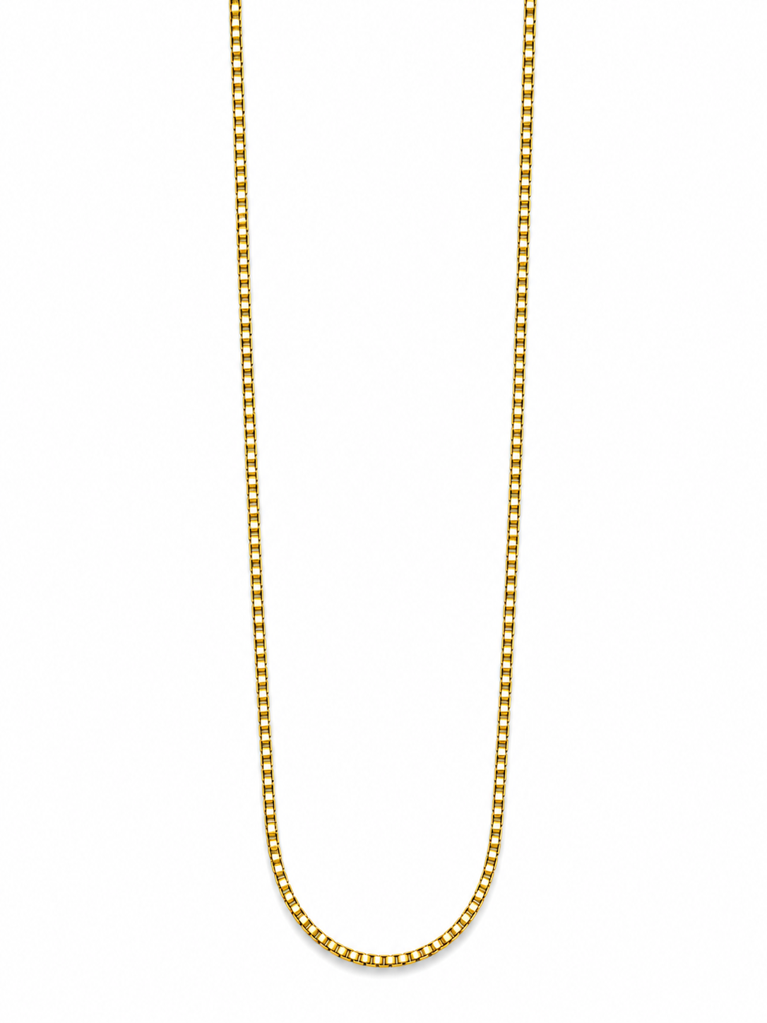 18K Gold Plated Box Chain