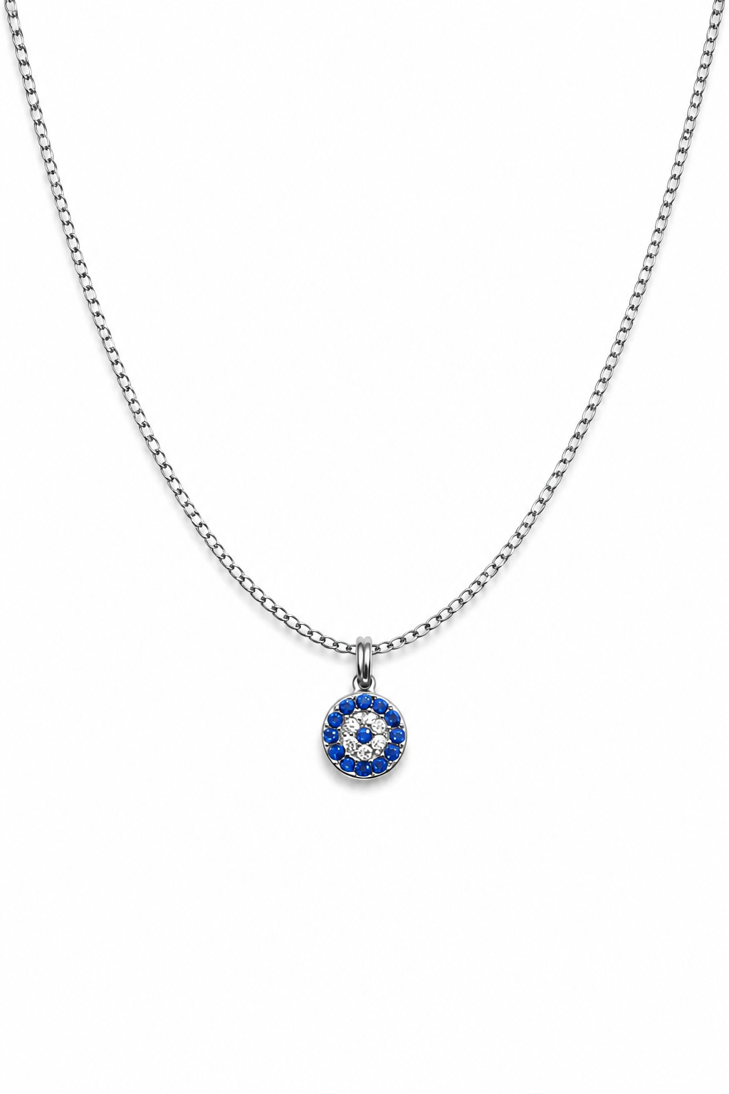 Signature Evil Eye Necklace – S925 Sterling Silver